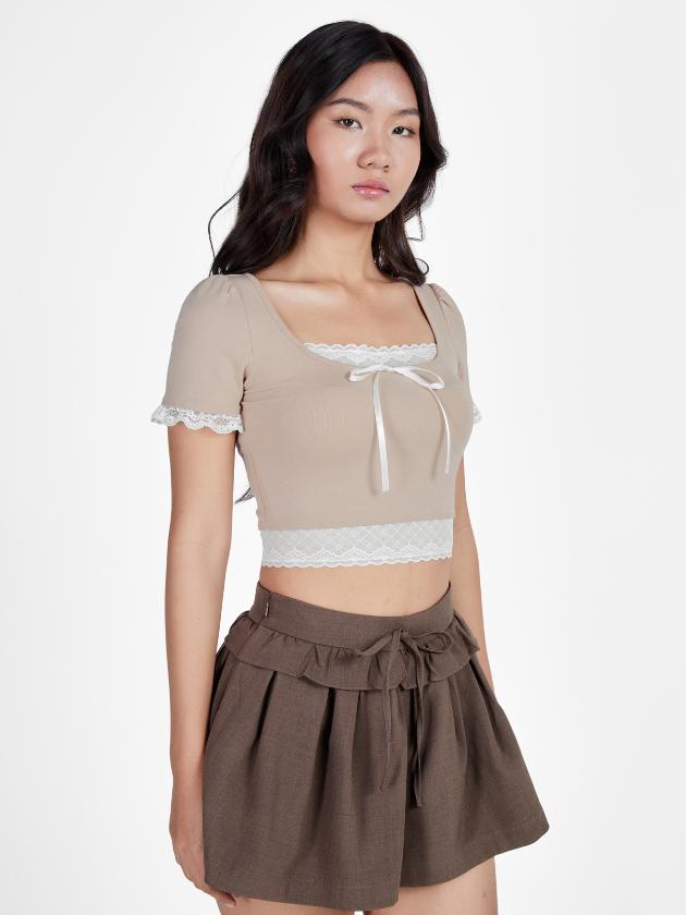 トップス Lona ribbon tops Bow Tops | TEN11
